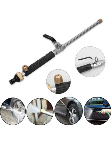 Hydro Jet Raddile Lavadora Alta Presión 0.42 kg Negra