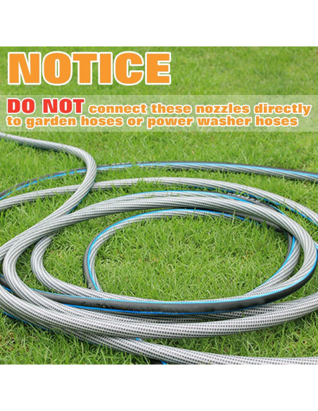 Boquilla Turbo Rotativa LEONTOOL 3600 PSI con 5 Grados