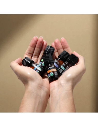 Aceite Esencial de Salvia Clary Cliganic 9.86 ml Orgánico Puro