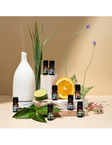 Aceite Esencial de Salvia Clary Cliganic 9.86 ml Orgánico Puro