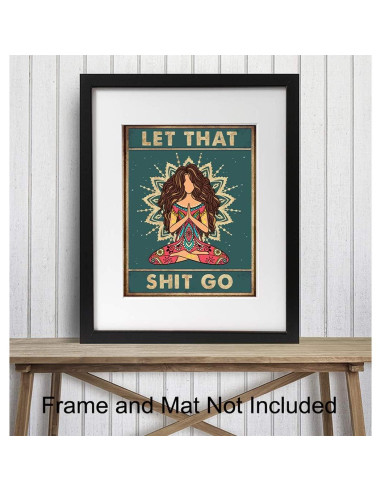 Arte de Pared Zen Decor - Marco Roble Blanco 20x25 cm