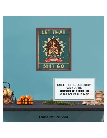 Arte de Pared Zen Decor - Marco Roble Blanco 20x25 cm