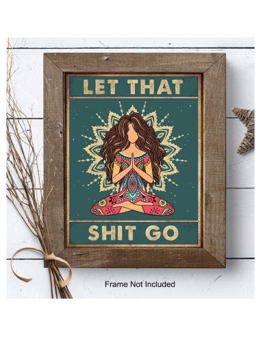 Arte de Pared Zen Decor - Marco Roble Blanco 20x25 cm