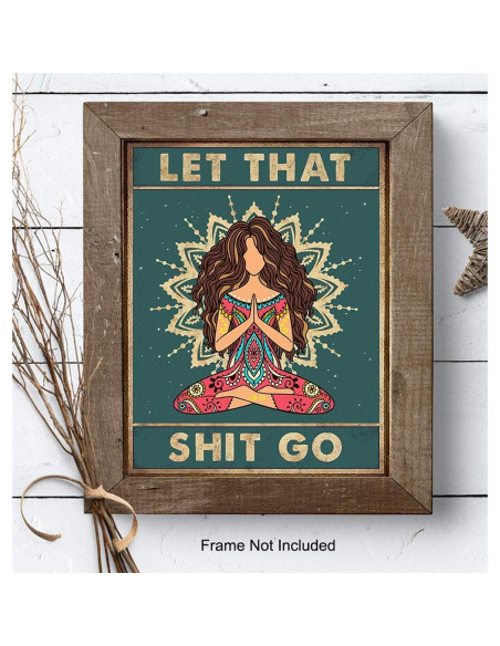 Arte de Pared Zen Decor - Marco Roble Blanco 20x25 cm