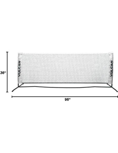Red de Pickleball Práctica Ligera Vulcan 2.4kg 8'