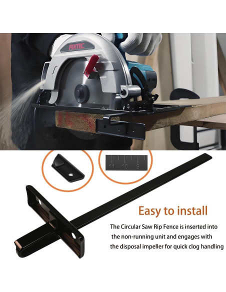 Guía de Corte para Sierra Circular Pro-PeePi 90568785 Acero