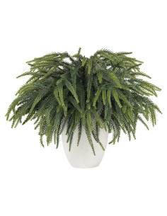 30 Ramas de Pino Norfolk HOHOTIME para Decoración Navideña