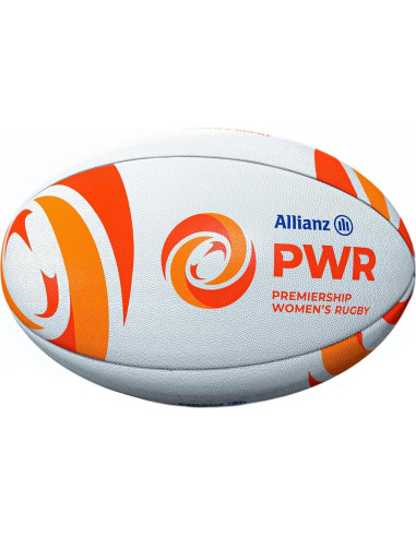 Balón de Rugby Femenino Gilbert Premiership Tamaño 5