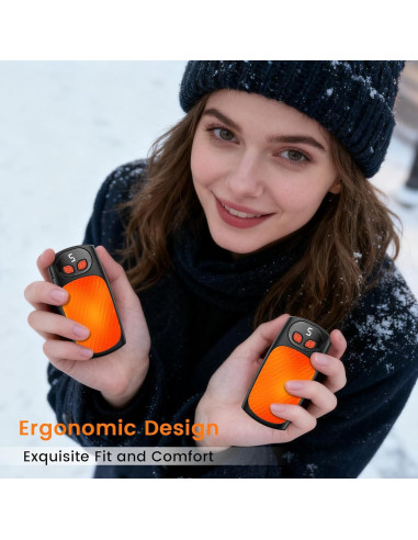 Calentadores de Manos Recargables BelleRise 6000mAh 2Pack