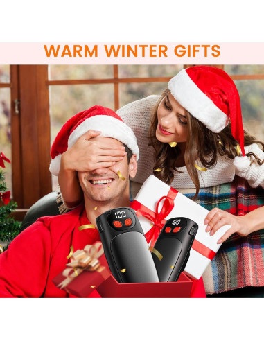 Calentadores de Manos Recargables BelleRise 6000mAh 2Pack