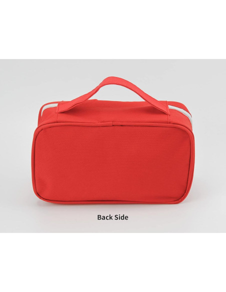 Bolsa de Primeros Auxilios Vacía TOPASION 24x14 cm Roja