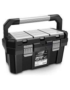 Caja de Herramientas Anyyion 44.5x24.1x21.6 cm Doble Cerradura