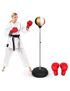 Bolsa de Boxeo de Velocidad INNOLIFE TM-0043 con Guantes