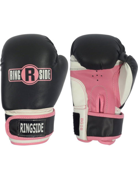 Guantes de Sparring Ringside BG16 YTH Juvenil Negro/Rojo