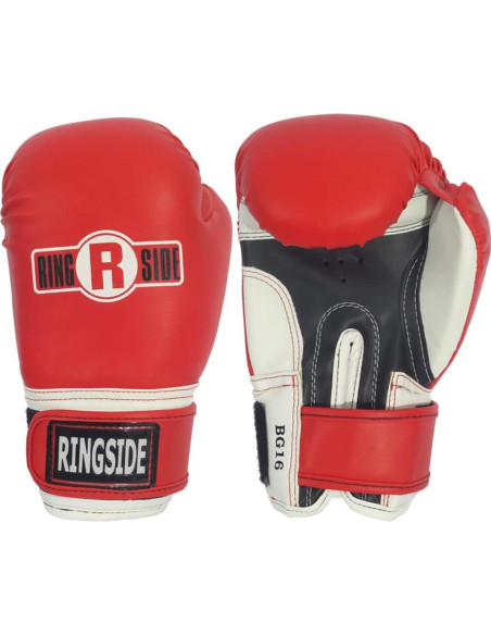 Guantes de Sparring Ringside BG16 YTH Juvenil Negro/Rojo