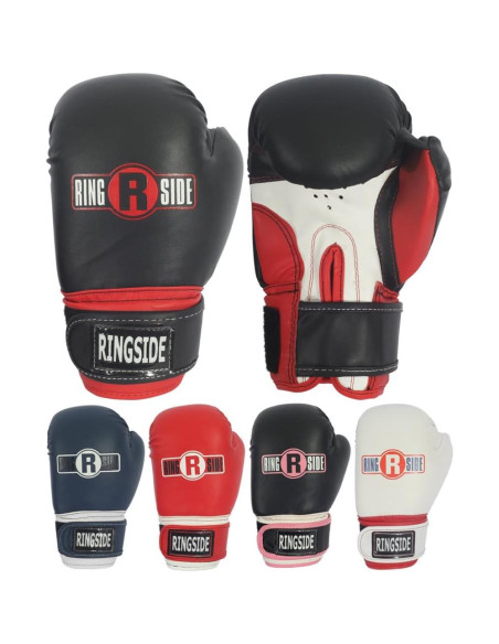 Guantes de Sparring Ringside BG16 YTH Juvenil Negro/Rojo
