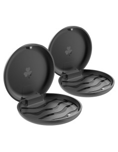 Estuches Ortodónticos ZIZNBA (2 Paquete) Mini Negro