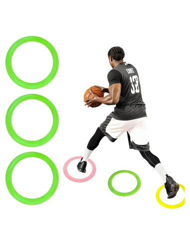 Anillo de Agilidad Antideslizante Bibahala - 3 Pcs, 47.4 cm