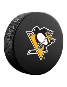 Puck de Hockey Oficial Pittsburgh Penguins - 10.39x8.78 cm