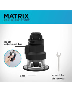 Accesorio Router y Sierra de Calar BLACK+DECKER BDCMTR 2