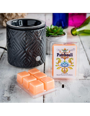 Derretido de Cera Aromatizado Pachulí El Papá de las Velas - 6 Cubos - 56.7g