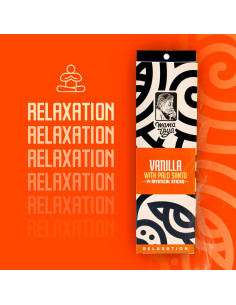 Incienso Munay Vainilla y Palo Santo - 14 Varitas Artesanales 2