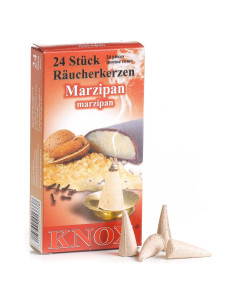 Conos de Incienso KNOX Aromatizados Marzipan 24 Unidades