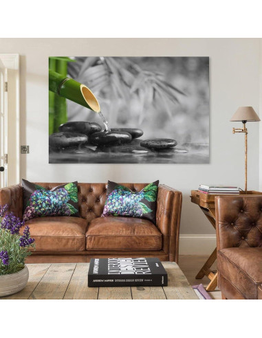 Póster Zen Minimalista en Lienzo 40x60cm Sin Marco