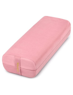 Almohada de Yoga Giantex GT10011PI-FH Suede Lavable Rosa
