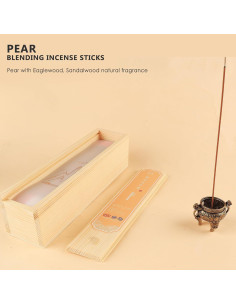 400 Varitas de Incienso AEIUER Pera Natural Sin Aditivos 2