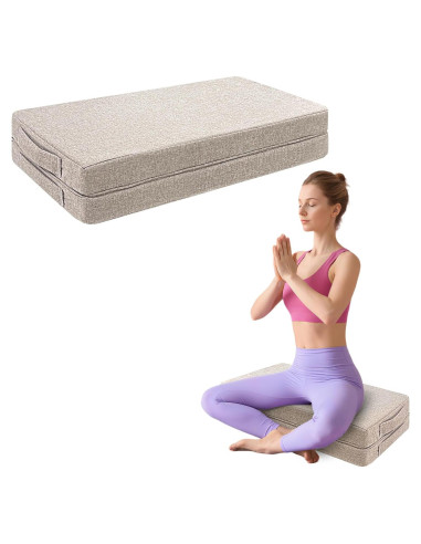 Almohada de Suelo para Meditación ECISZ 61x61 cm Plegable