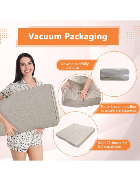 Almohada de Suelo para Meditación ECISZ 61x61 cm Plegable