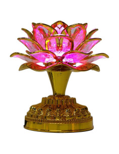 Máquina de Oración Budista GLOGLOW, Lámpara LED con 36 Canciones