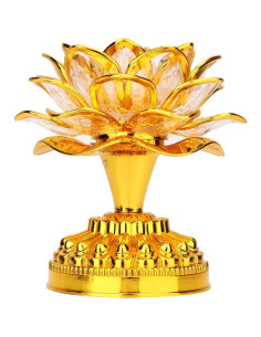 Máquina de Oración Budista GLOGLOW, Lámpara LED con 36 Canciones 2