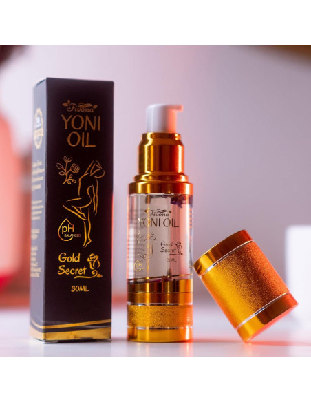 Aceite Yoni Fivona Gold Secret 81g - Hidratante Natural Femenino