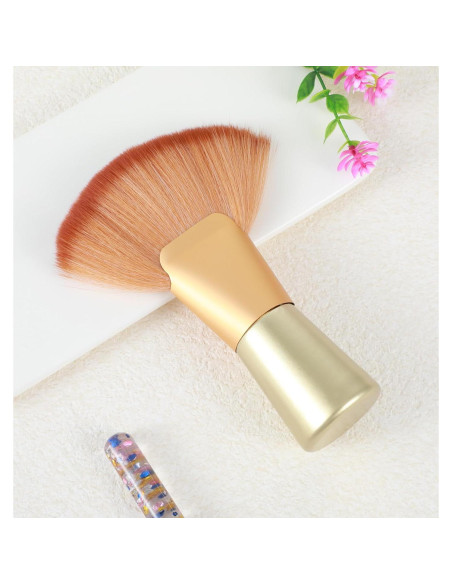 Brocha de Polvo Grande ValueBargain para Maquillaje y Bronceado 15 cm