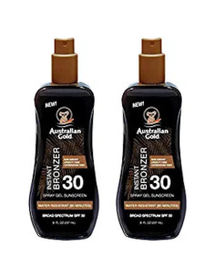 Gel en Spray Bronceador SPF 30 Australian Gold 2 Piezas 237ml