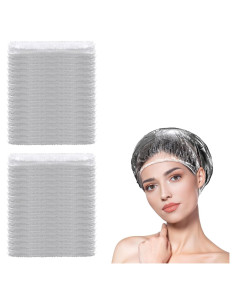 Geyoga 200 Gorras Bouffant Desechables para Cabello 42 cm
