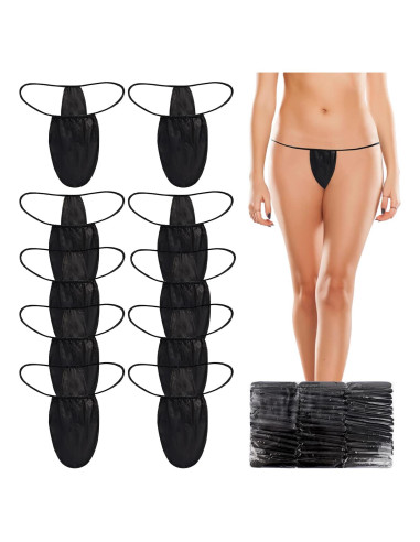 Paquete de 50 Pantalones Desechables G-String para Mujeres
