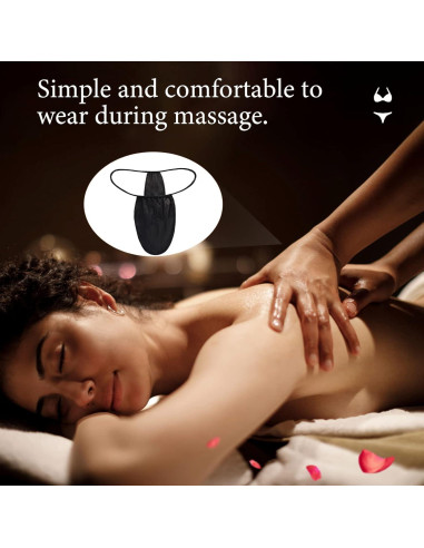 Paquete de 50 Pantalones Desechables G-String para Mujeres