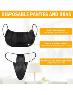 Ropa Interior Desechable YoleShy 100 Piezas Mujeres Spa 2