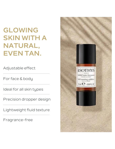 Aditivo Autobronceador SOTHYS Gotas 30ml Bronceado Gradual