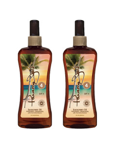 Aceite bronceador Panama Jack SPF 4 - 236.6 ml (paquete de 2)