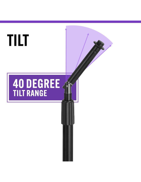 Soporte de Micrófono de Escritorio On-Stage DS8200 Ajustable