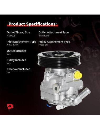 Bomba de dirección asistida PHOBOOS 21-331 para Subaru