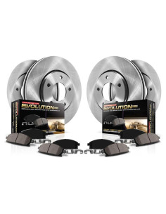 Kit de Frenos Power Stop KOE4101 Cerámica para Toyota RAV4 2006-2018