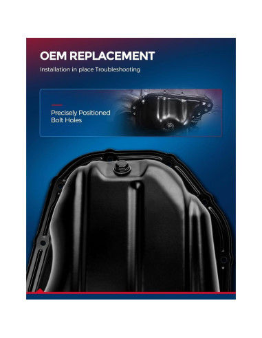 Bandeja de Aceite de Transmisión KAX 265-836 para Toyota