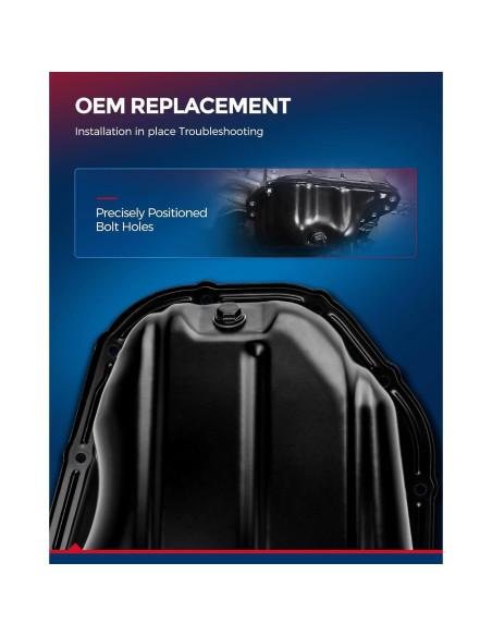 Bandeja de Aceite de Transmisión KAX 265-836 para Toyota