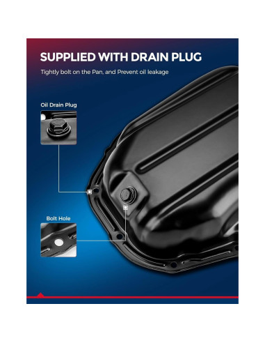 Bandeja de Aceite de Transmisión KAX 265-836 para Toyota