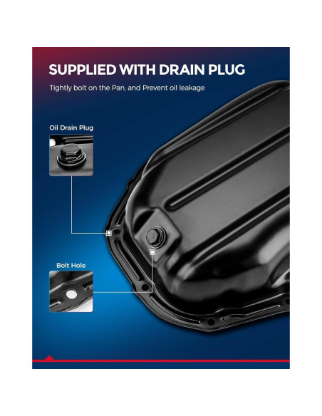 Bandeja de Aceite de Transmisión KAX 265-836 para Toyota